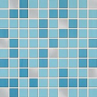 Mosaico azzurro/blu 