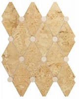 Mosaico navona rombo gold