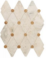 Mosaico navona rombo white