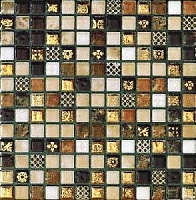 Mosaico ryad gold crema  